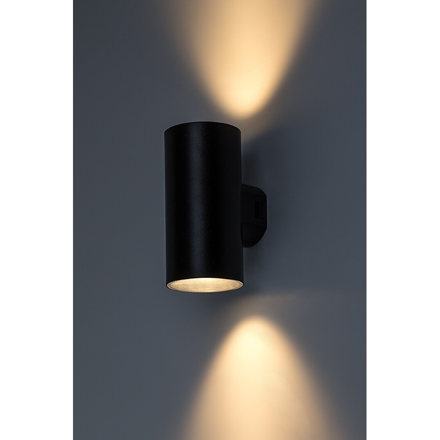 Rabalux - Udendørs LED væglampe LED/18W/230V 2700/4000/6500K IP65 sort