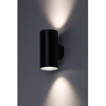 Rabalux - Udendørs LED væglampe LED/18W/230V 2700/4000/6500K IP65 sort