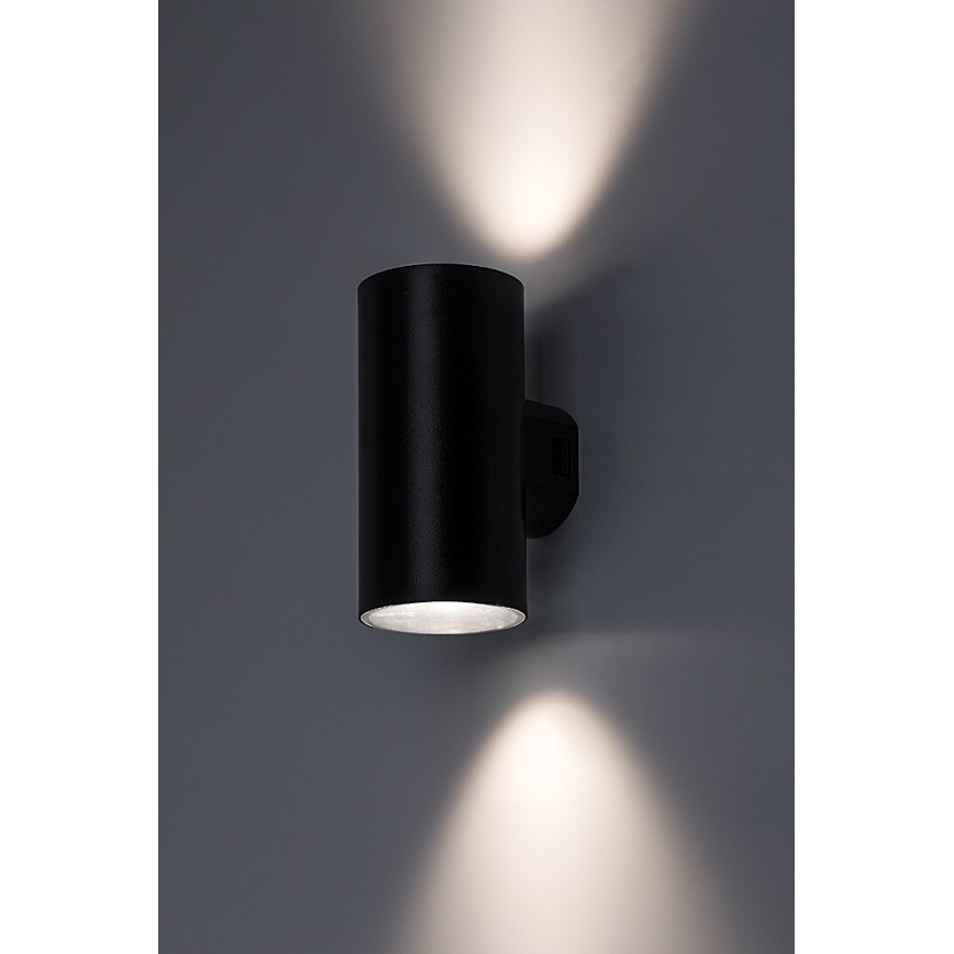Rabalux - Udendørs LED væglampe LED/18W/230V 2700/4000/6500K IP65 sort