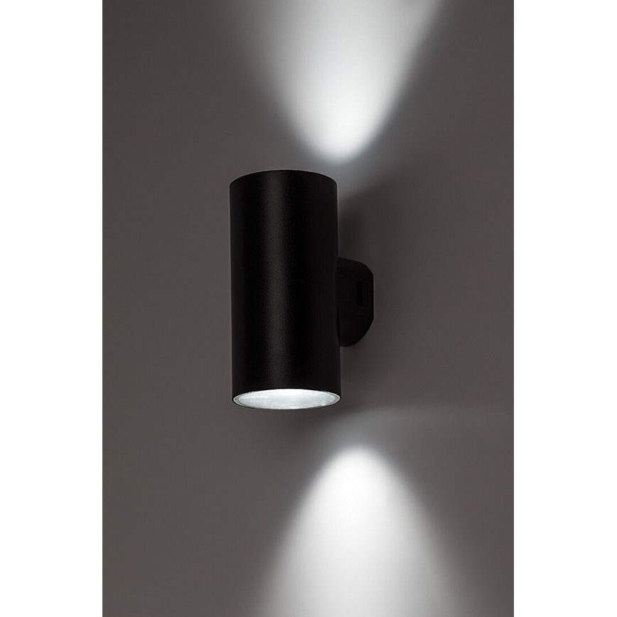 Rabalux - Udendørs LED væglampe LED/18W/230V 2700/4000/6500K IP65 sort