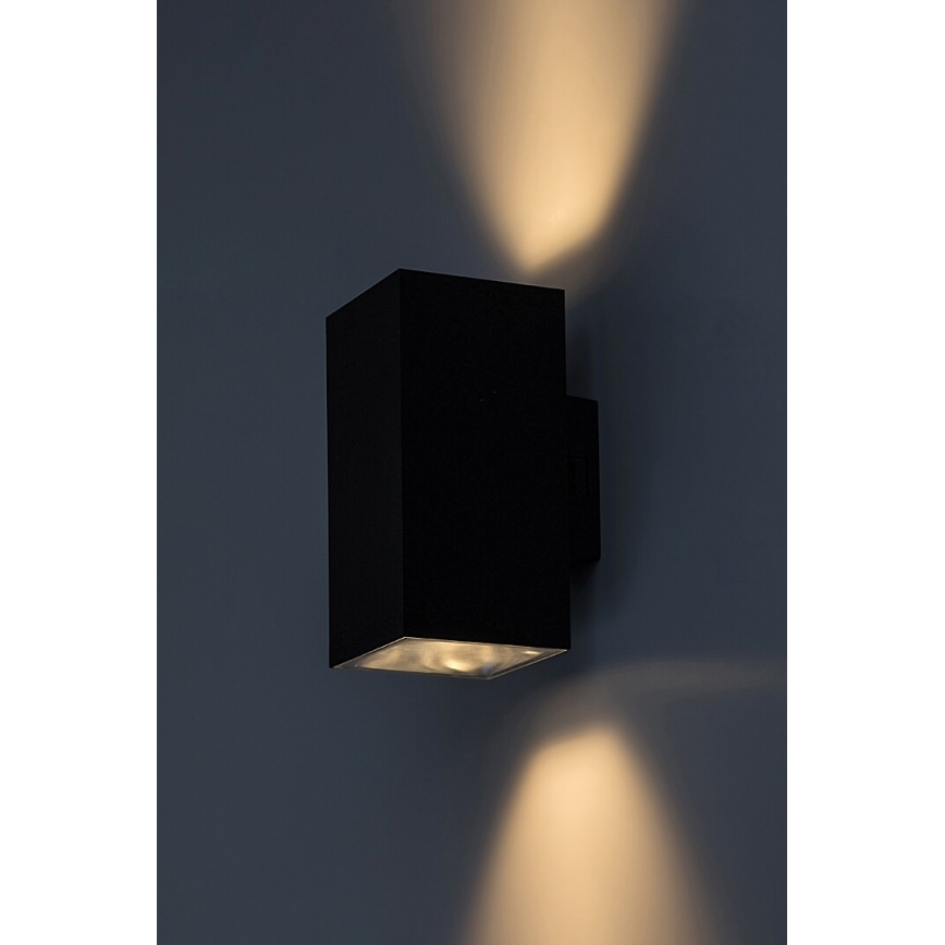 Rabalux - Udendørs LED væglampe LED/18W/230V 2700/4000/6500K IP65 sort