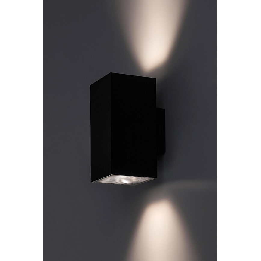 Rabalux - Udendørs LED væglampe LED/18W/230V 2700/4000/6500K IP65 sort