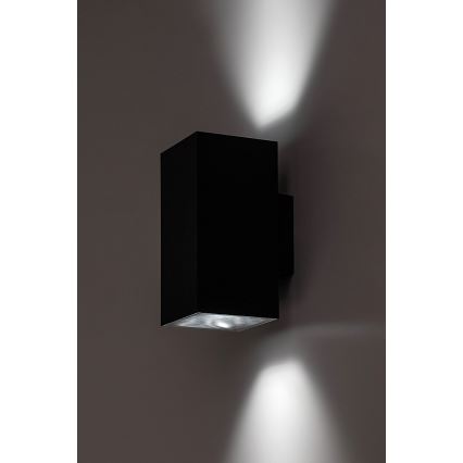 Rabalux - Udendørs LED væglampe LED/18W/230V 2700/4000/6500K IP65 sort