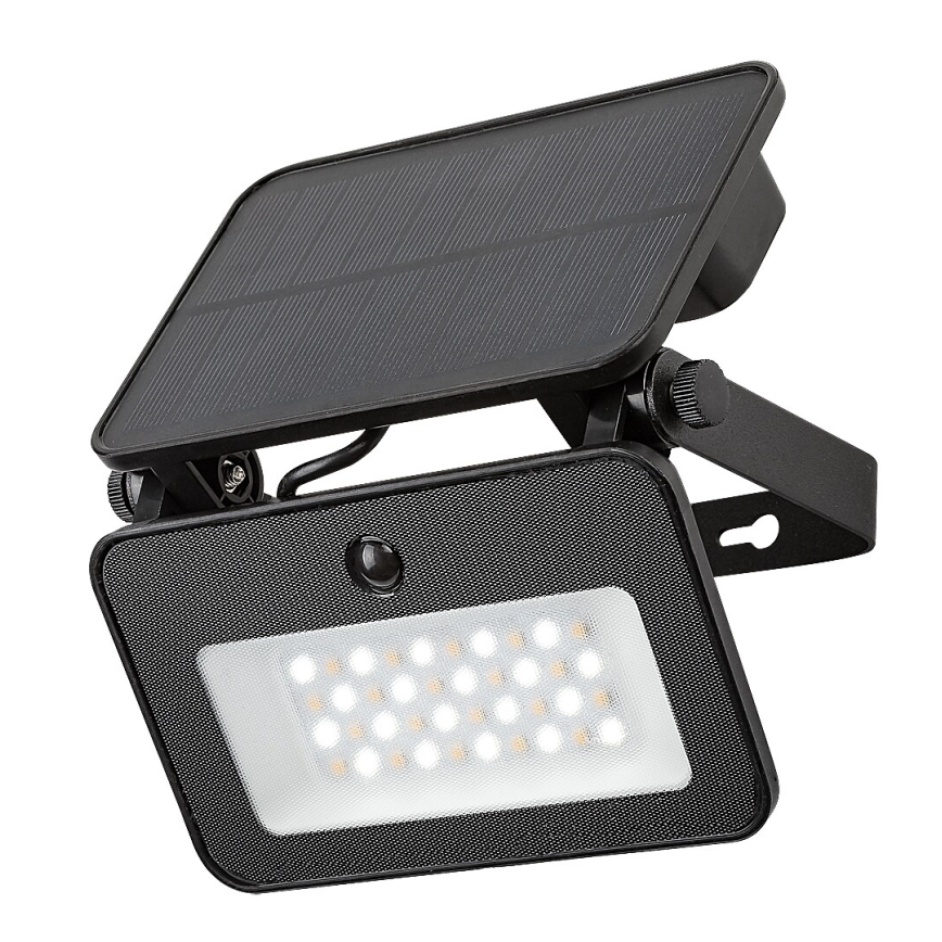 Rabalux - Soldrevet LED projektør med sensor LED/6W/3,7V 3000/4000/6500K IP65