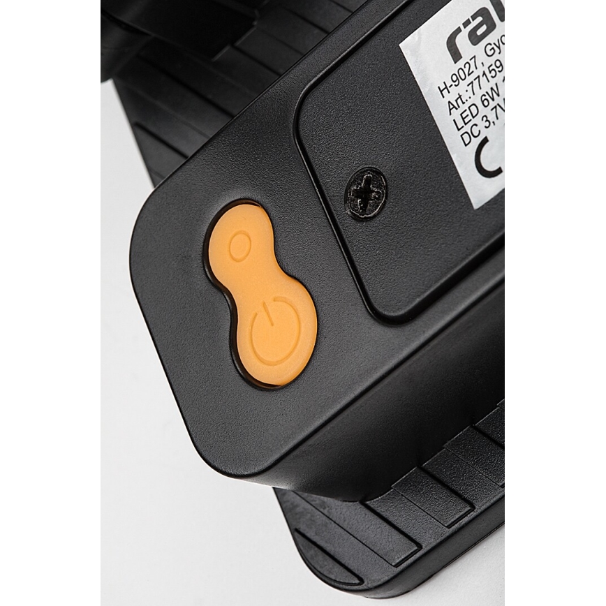 Rabalux - Soldrevet LED projektør med sensor LED/6W/3,7V 3000/4000/6500K IP65