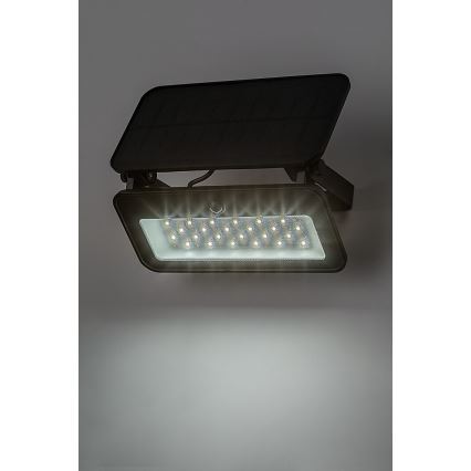 Rabalux - Soldrevet LED projektør med sensor LED/8W/3,7V 3000/4000/6500K IP65
