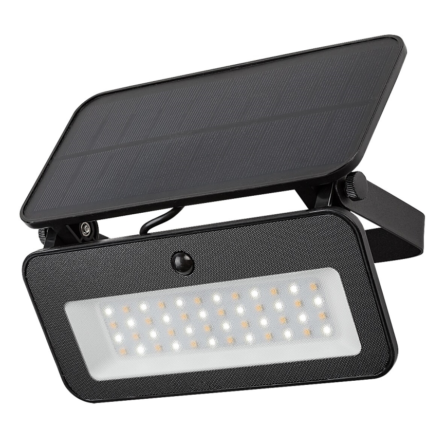 Rabalux - Soldrevet LED projektør med sensor LED/8W/3,7V 3000/4000/6500K IP65