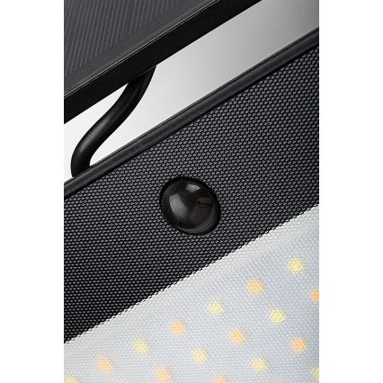 Rabalux - Soldrevet LED projektør med sensor LED/8W/3,7V 3000/4000/6500K IP65
