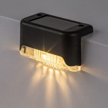 Rabalux - SÆT 4x solcelledrevne væglamper med skumringssensor LED/0,06W/1,2V 300 mAh IP44