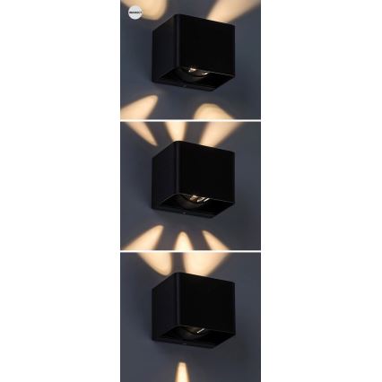 Rabalux - Udendørs LED væglampe LED/10W/230V IP54 sort