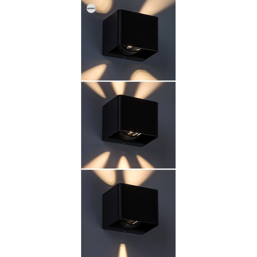 Rabalux - Udendørs LED væglampe LED/10W/230V IP54 sort