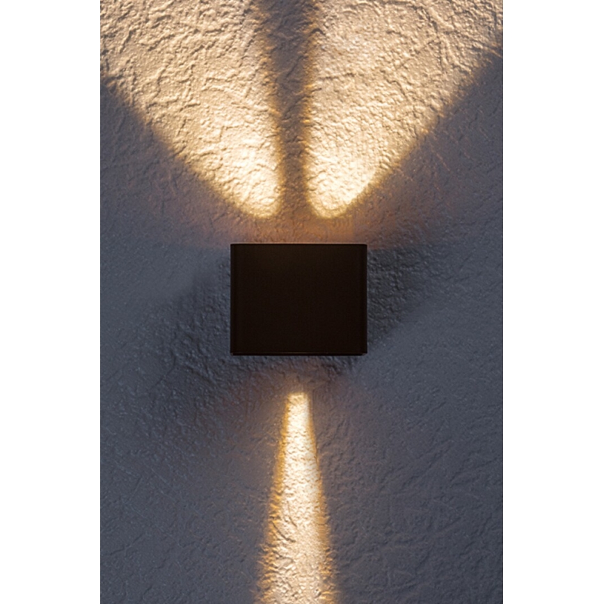 Rabalux - Udendørs LED væglampe LED/10W/230V IP54 brun
