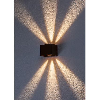 Rabalux - Udendørs LED væglampe LED/10W/230V IP54 brun
