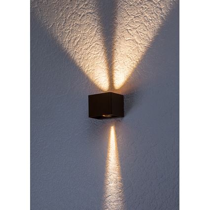 Rabalux - Udendørs LED væglampe LED/10W/230V IP54 brun