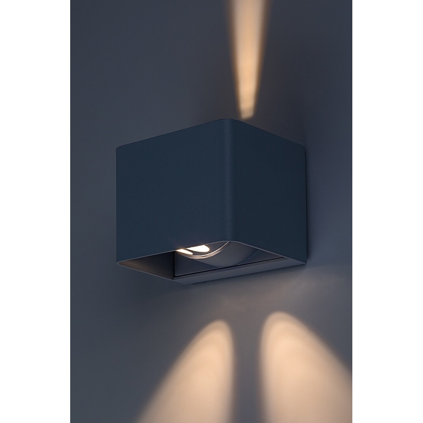 Rabalux - Udendørs LED væglampe LED/10W/230V IP54 grå