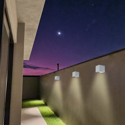 Rabalux - Udendørs LED væglampe LED/10W/230V IP54 grå