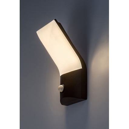 Rabalux - LED Udendørs væglampe med sensor LED/10W/230V IP54