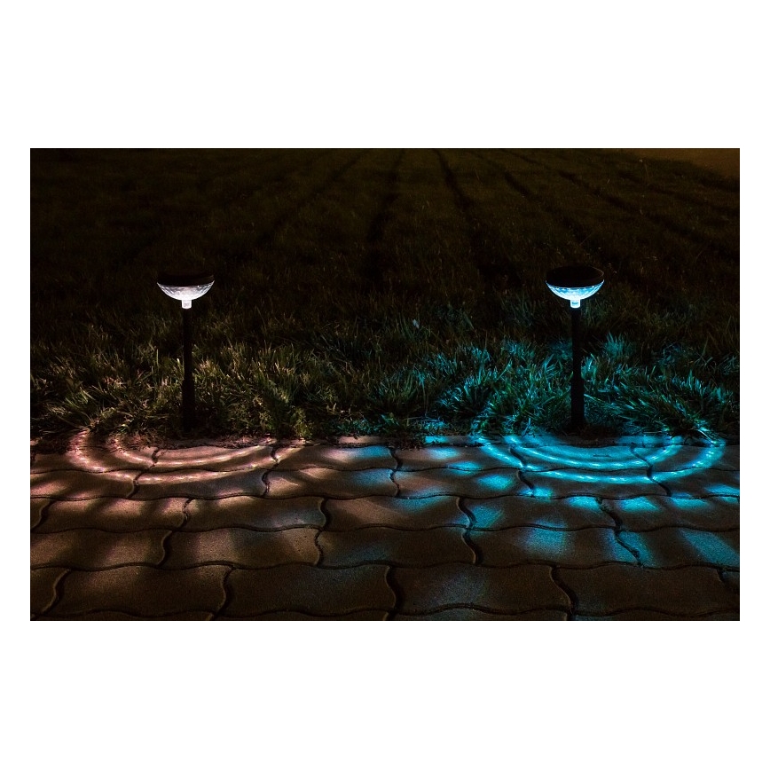 Rabalux - LED RGB Solcellelampe LED/0,1W/1,2V 600mAh IP44