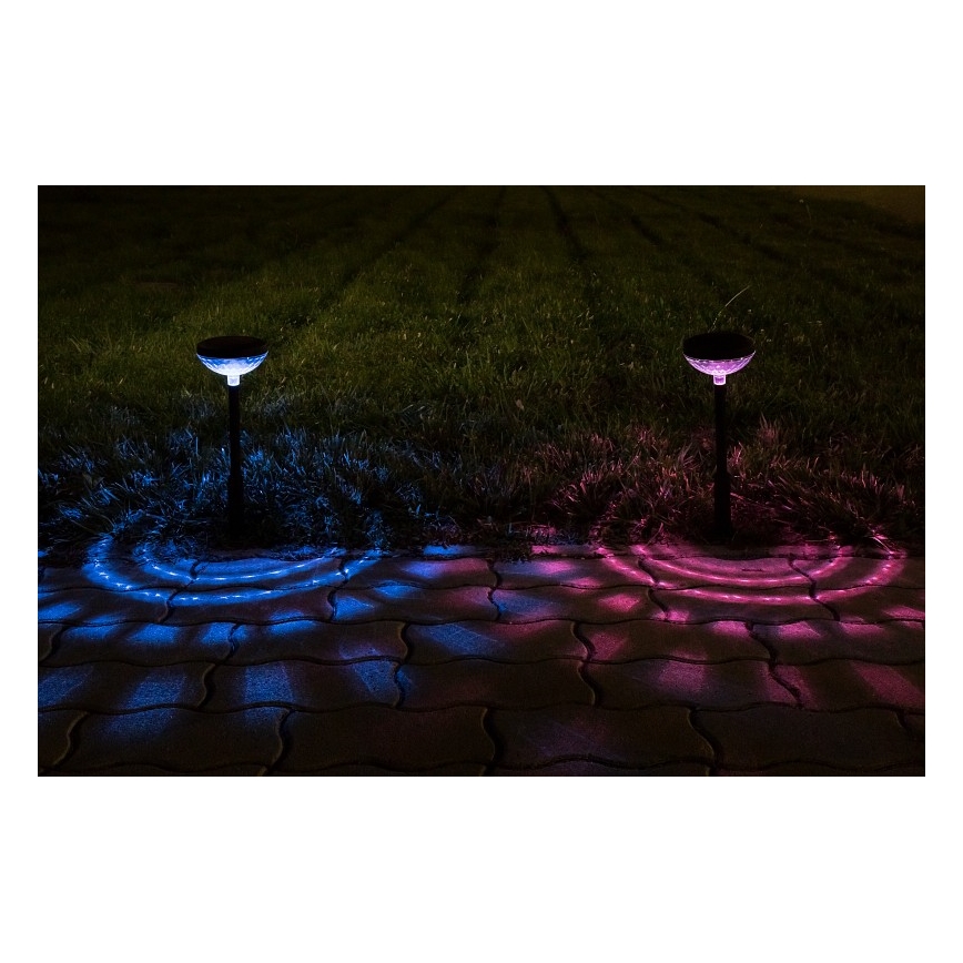 Rabalux - LED RGB Solcellelampe LED/0,1W/1,2V 600mAh IP44