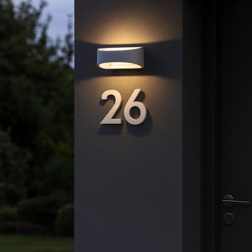 Rabalux - LED Udendørs væglampe LED/9W/230V IP54 hvid