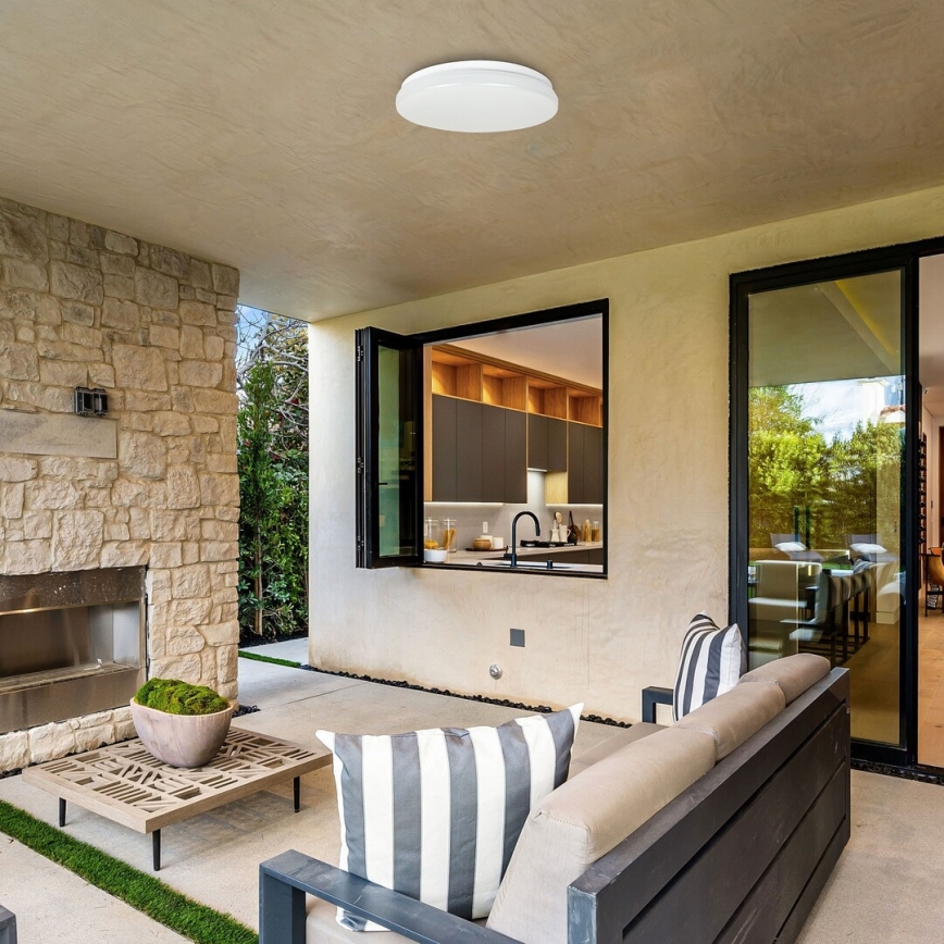 Rabalux - LED loftlampe til badeværelset LED/18 W/230 V 3000/4000/6000 K IP44 Ø 28,5 cm