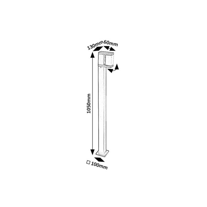 Rabalux - LED udendørslampe LED/10W/230V IP54