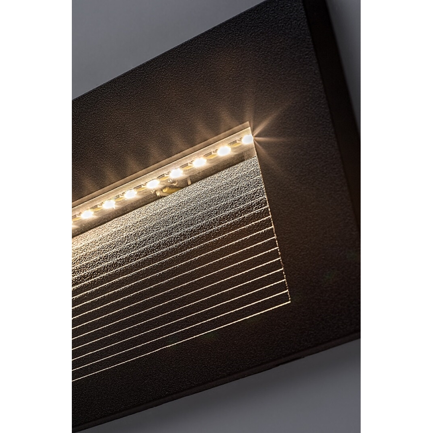 Rabalux - LED udendørs væglampe LED/6W/230V IP65 sort