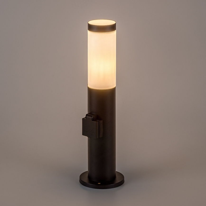 Rabalux - Udendørs lampe med stikkontakt 1xE27/25W/230V IP44