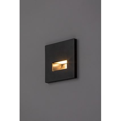 Rabalux - LED trappearmatur LED/1W/230V 3000/4500/6500K sort