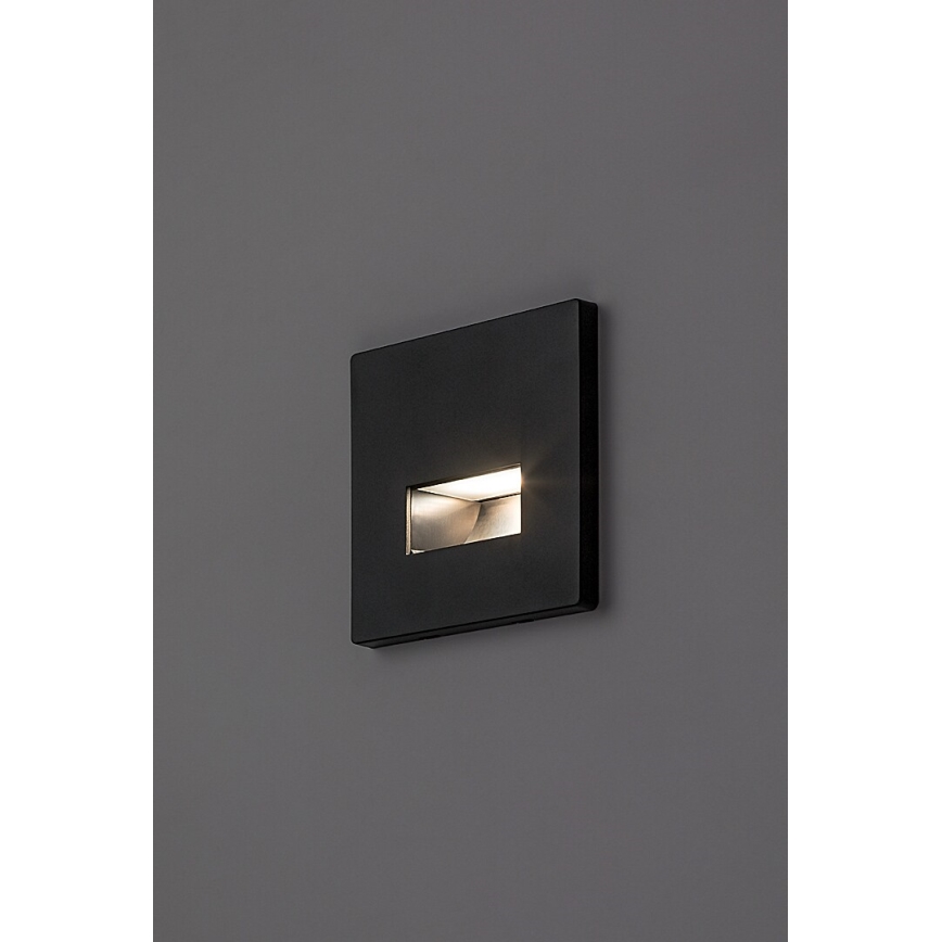 Rabalux - LED trappearmatur LED/1W/230V 3000/4500/6500K sort