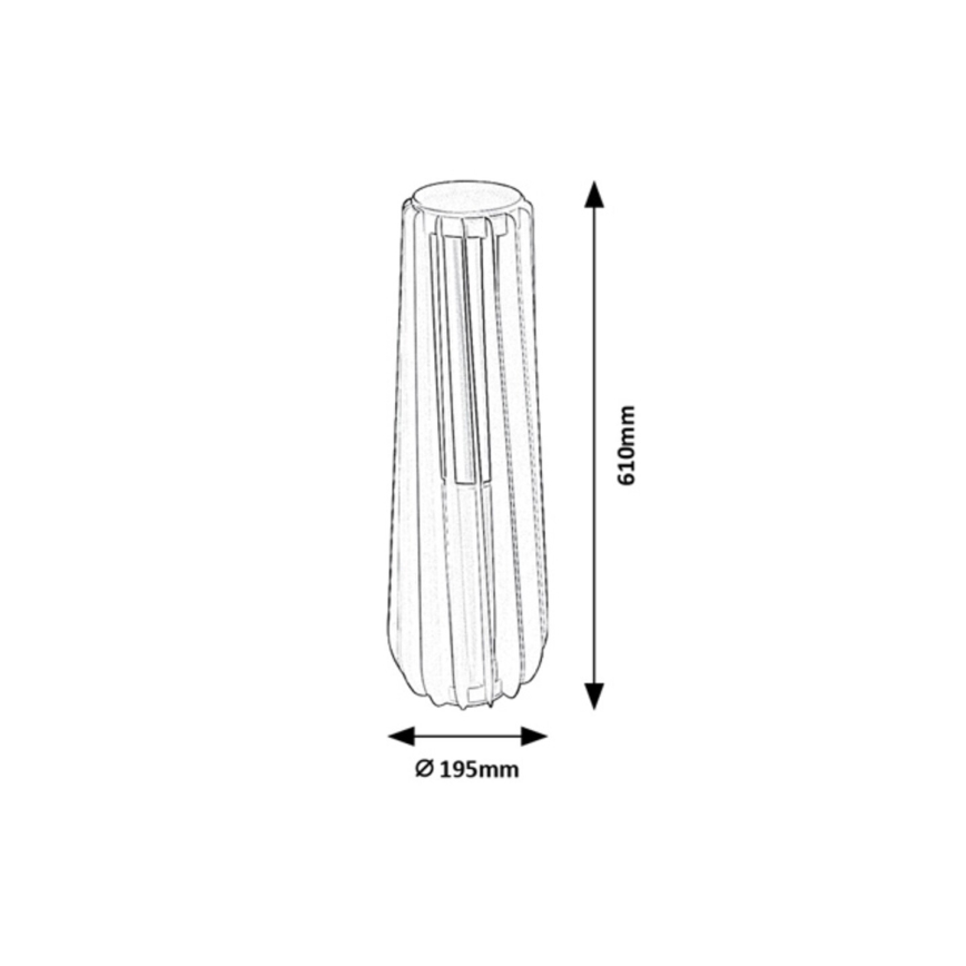 Rabalux - LED udendørs væglampe LED/12W/230V IP54