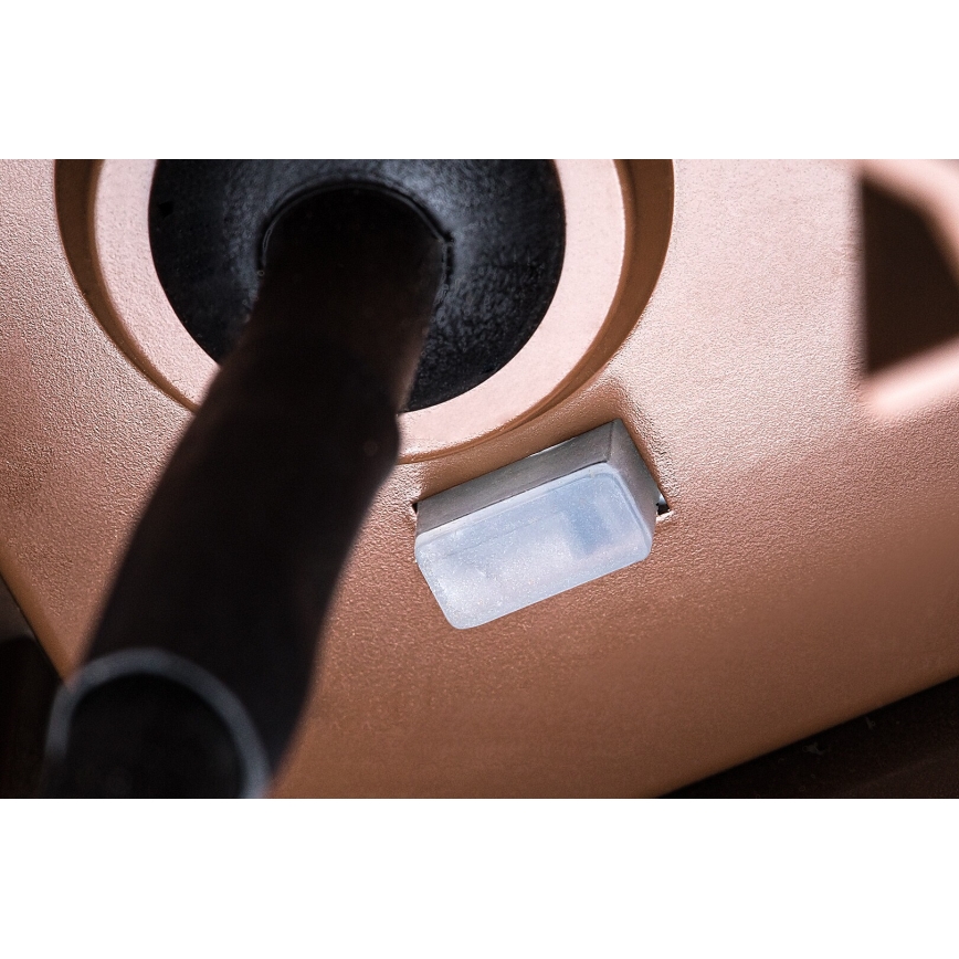 Rabalux - LED udendørs væglampe, 9W/230V, IP65, brun