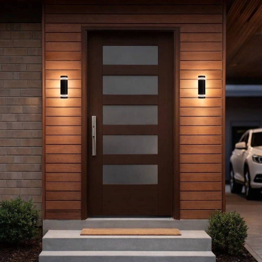 Rabalux - LED udendørs væglampe LED/16W/230V IP65 brun