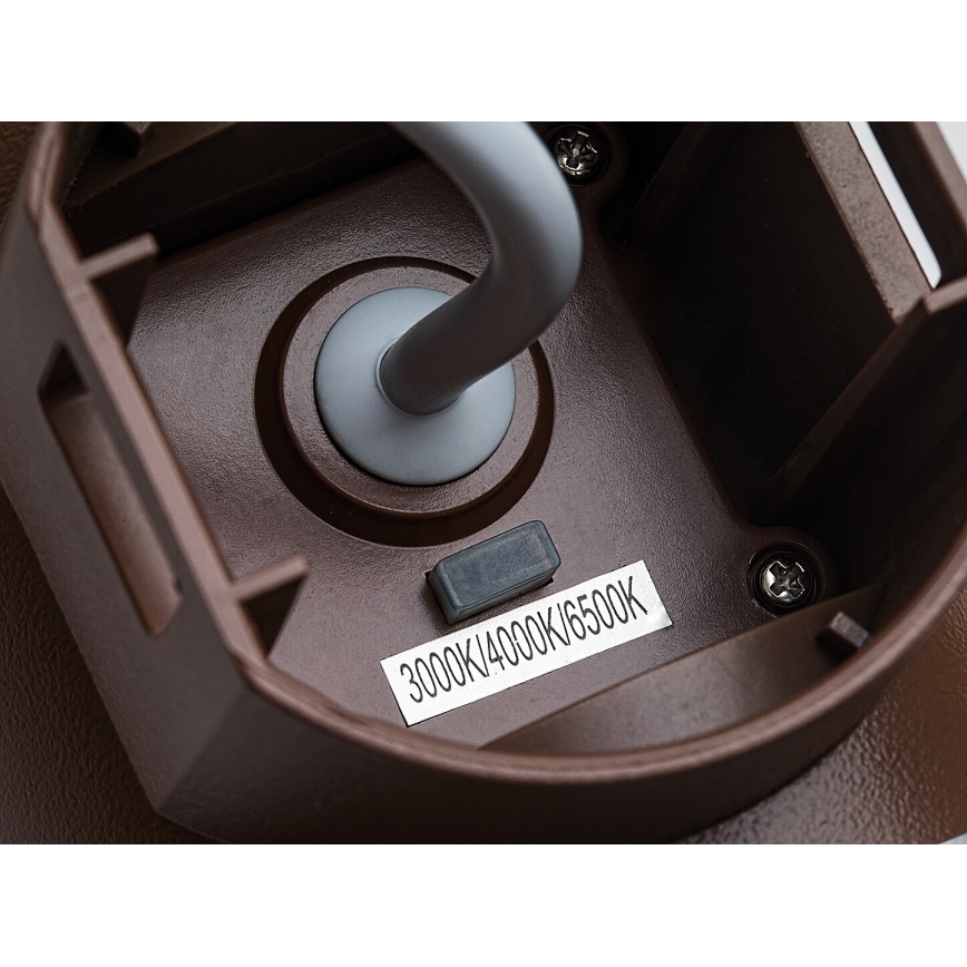 Rabalux - LED udendørs væglampe LED/16W/230V IP65 brun