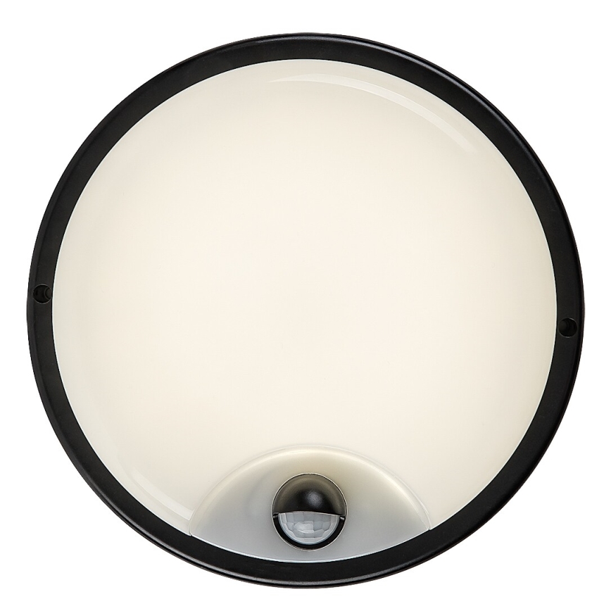 Rabalux - LED udendørs væglampe med sensor LED/18W/230V IP65 sort