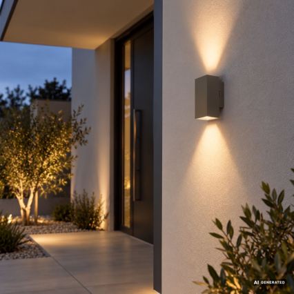 Rabalux - LED udendørs væglampe LED/18W/230V 2700/4000/6500K IP65