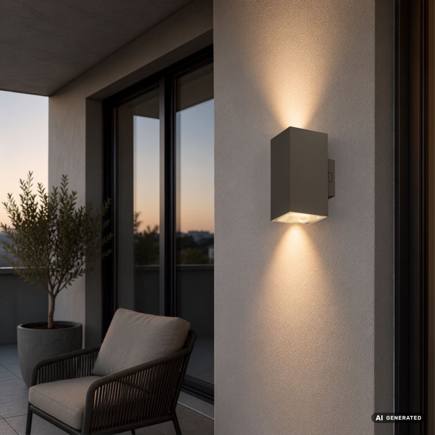 Rabalux - LED udendørs væglampe LED/18W/230V 2700/4000/6500K IP65