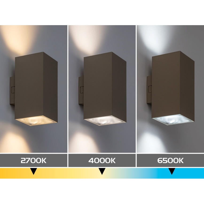 Rabalux - LED udendørs væglampe LED/18W/230V 2700/4000/6500K IP65