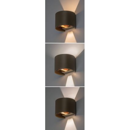 Rabalux - LED udendørs væglampe LED/5W/230V 2700/4000/6500K IP54 beige