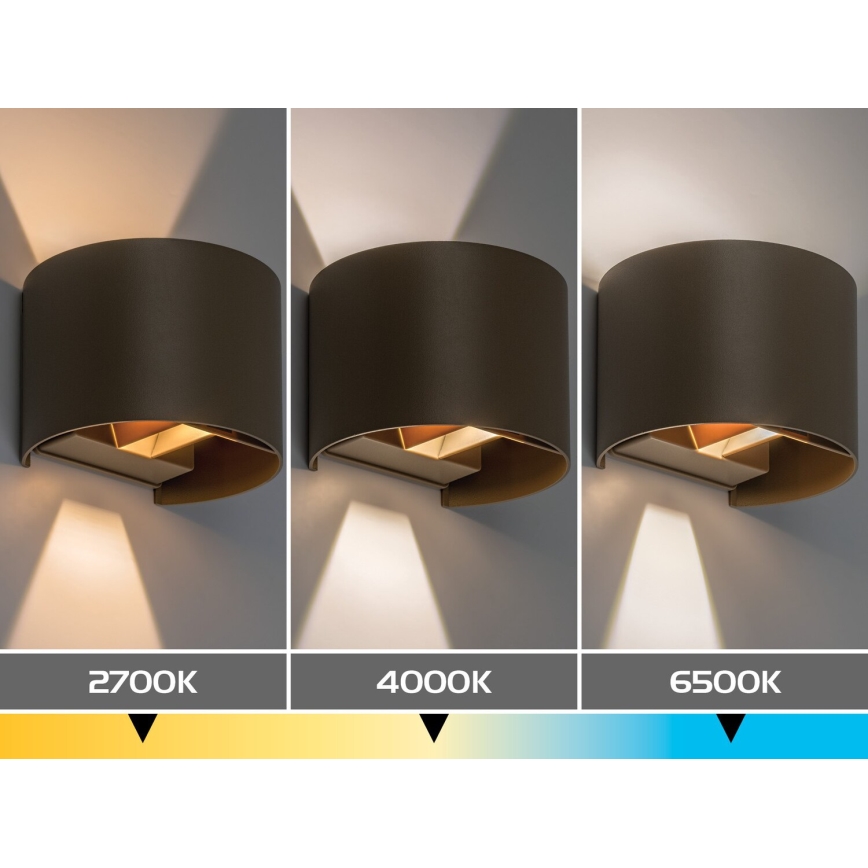 Rabalux - LED udendørs væglampe LED/5W/230V 2700/4000/6500K IP54 beige