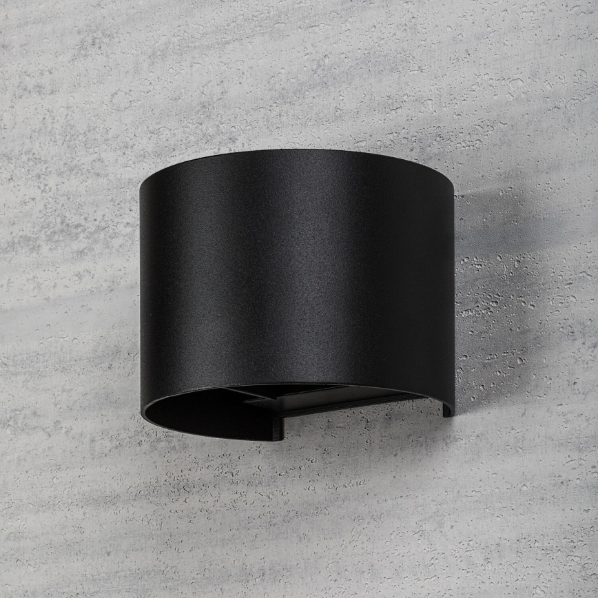 Rabalux - LED udendørs væglampe LED/5W/230V 2700/4000/6500K IP54 sort
