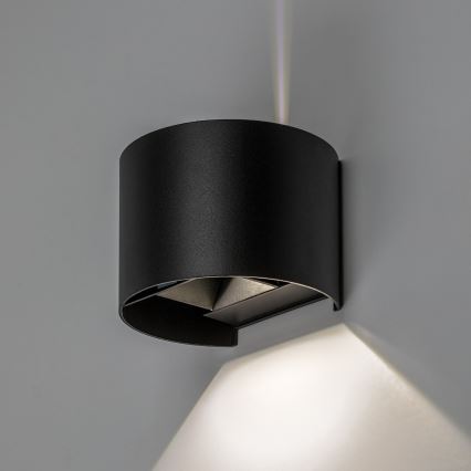 Rabalux - LED udendørs væglampe LED/5W/230V 2700/4000/6500K IP54 sort