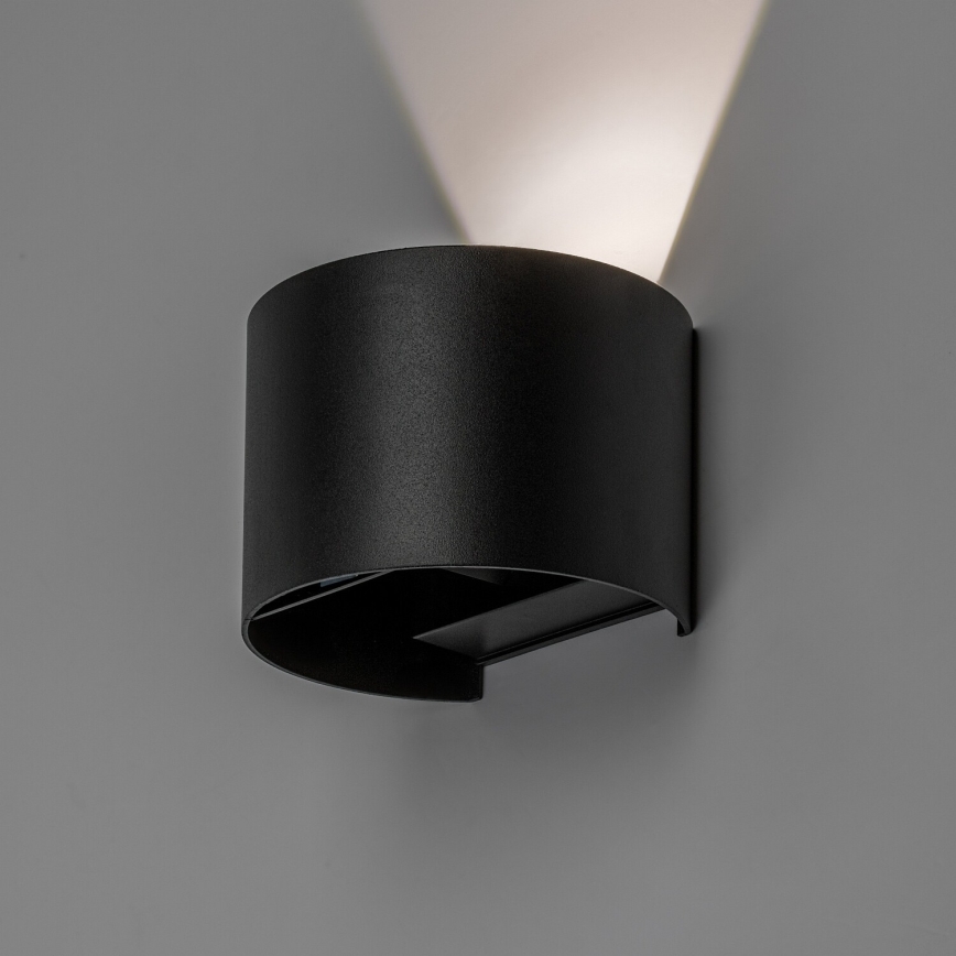Rabalux - LED udendørs væglampe LED/5W/230V 2700/4000/6500K IP54 sort