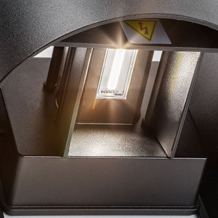 Rabalux - LED udendørs væglampe LED/5W/230V 2700/4000/6500K IP54 sort