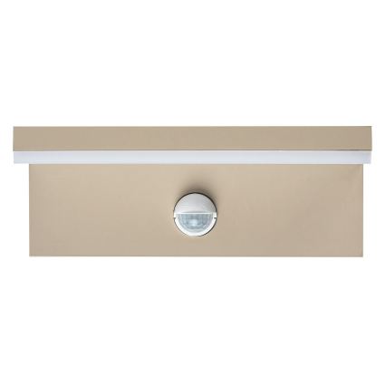 Rabalux - LED udendørs væglampe med sensor LED/9W/230V IP54 beige