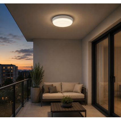 Rabalux - LED Udendørs loftlampe LED/14W/230V IP54 hvid