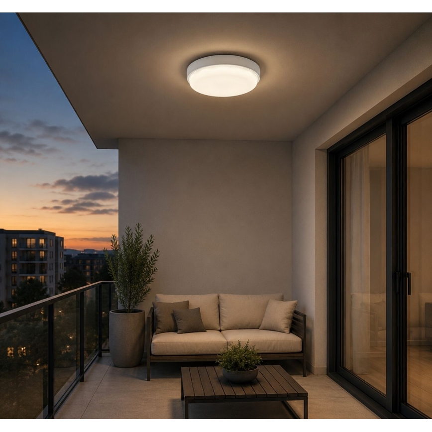 Rabalux - LED Udendørs loftlampe LED/14W/230V IP54 hvid