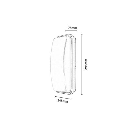 Rabalux - LED Udendørs væglampe LED/20W/230V 4000K IP65