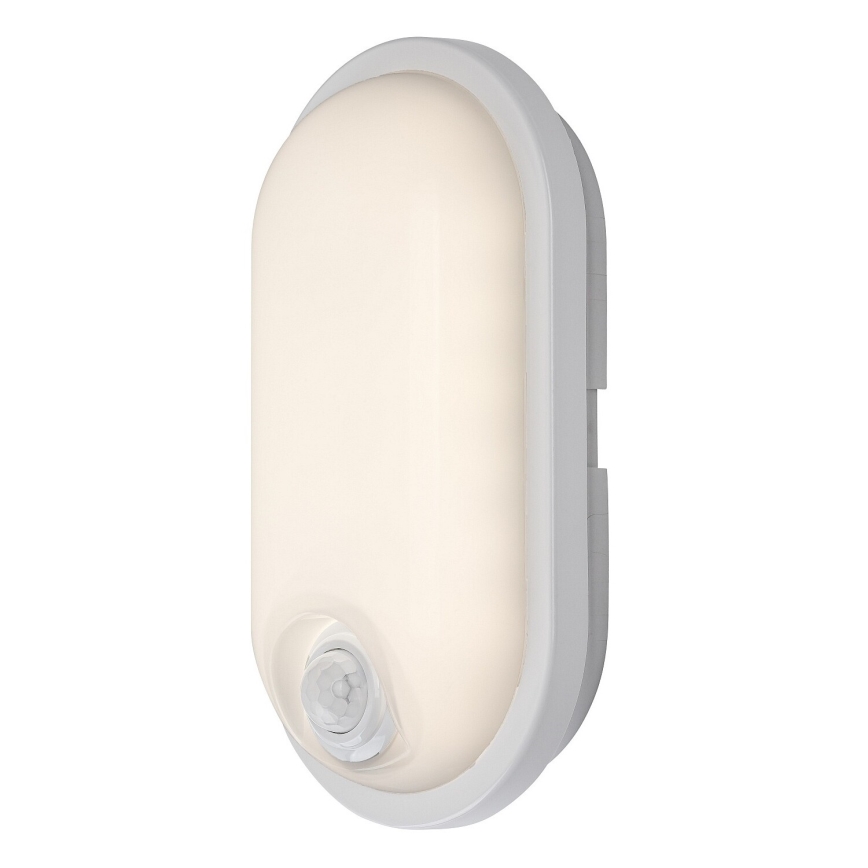 Rabalux - LED udendørs loftlampe med sensor LED/15W/230V IP65 hvid