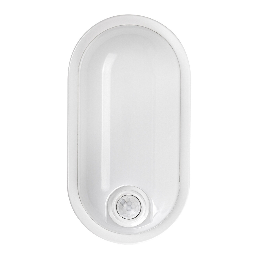 Rabalux - LED udendørs loftlampe med sensor LED/15W/230V IP65 hvid
